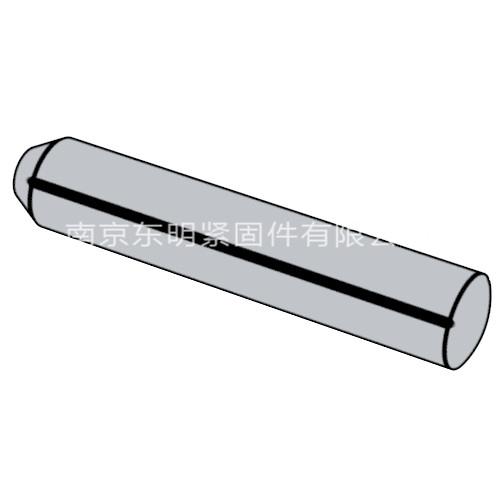 DIN 1473 - 1978 帶倒角及全長(zhǎng)平行溝槽的槽銷